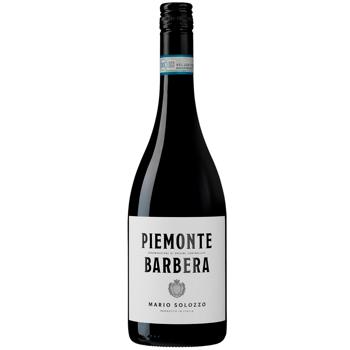 Mario Solozzo Piemonte Barbera Dry Red Wine 14.5% 0.75l