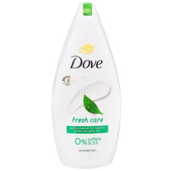 Гель-крем для душу Dove Дотик свіжості 450мл