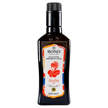 Олія оливкова BONO Sicilia Extra Virgin 250мл