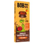 Мармелад Bob Snail груша-апельсин в молочном шоколаде без сахара 27г