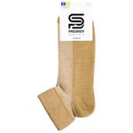 Носки Premier Socks женские средние сетка р.23-25 бежевый