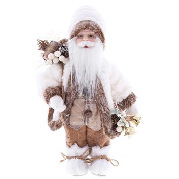 Bona Di Santa with Gifts Christmas Figurine 30cm Beige with Brown - buy, prices for - photo 1