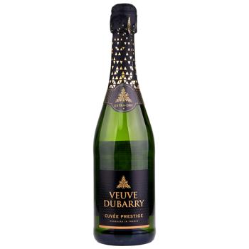 Veuve Dubarry White Extra Brut Sparkling Wine 9-12% 0.75l - buy, prices for Za Raz - photo 1
