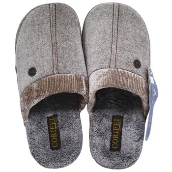 Тапочки домашние Corifei мужские в ассортименте - купить, цены на КОСМОС - фото 2