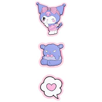 Набір бейджів Kite Kuromi на липучці 3шт - купити, ціни на Auchan - фото 2