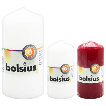 Bolsius Pillar Candle 120x60mm in assortment - buy, prices for METRO - photo 1