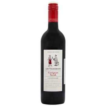 Les Vignerons Karinyan Shiraz Red  Semi-Dry Wine 13% 0.75л