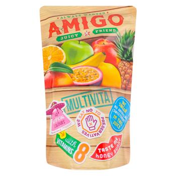 Amigo Multivitamin Juice-Containing Drink 200ml - buy, prices for NOVUS - photo 1