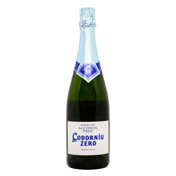 Codorniu Zero Non-alcoholic White Dry Sparkling Wine 0.75l - buy, prices for Za Raz - photo 1