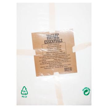 Комплект постільної білизни Miabella Home Essentials євро сатин 200*220см - купити, ціни на Таврія В - фото 1