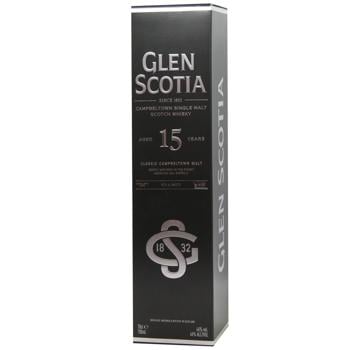 Виски Glen Scotia 15 лет 46% 0,7л - купить, цены на WINETIME - фото 2