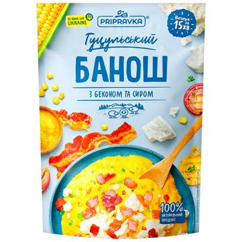 Смесь Pripravka Банош Гуцульский с беконом и сыром 160г - купить, цены на Эпицентр FOOD - фото 1