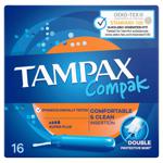Tampax Compak Super Plus Duo Tampons 16pcs