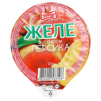 Желе Злагода з соком персика 120г - купить, цены на Эпицентр FOOD - фото 2
