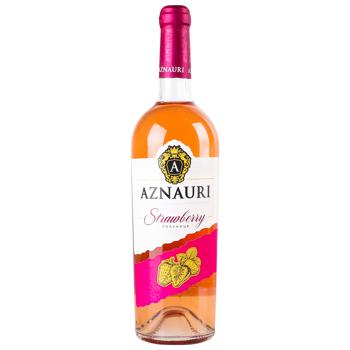 Aznauri Strawberry Rose Sweet Wine 13% 0.75l - buy, prices for - photo 4