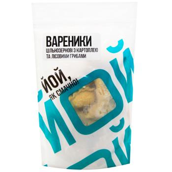 Вареники Winetime цільнозернові з картоплею та лісовими грибами 400г
