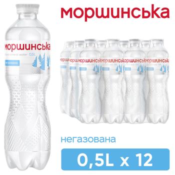 Вода мінеральна Моршинська негазована 0,5л - купити, ціни на Епіцентр FOOD - фото 5