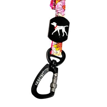 MasterZoo Nylon Dog Collar 30.5cm + Leash 122cm/10mm Ocean Flower - buy, prices for MasterZoo - photo 2