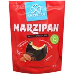 Марципан Skriveru в черном шоколаде 150г