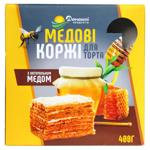 Коржи для торта Домашні Продукти Медовые 400г