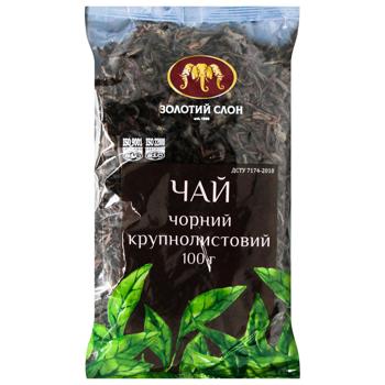 Zolotyi Slon Large-Leaf Black Tea 100g - buy, prices for Tavria V - photo 1