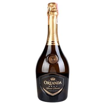 Напій алкогольний Oreanda Premium Special Reserve білий сухий сильногазований 10,5-12,5% 0,75л