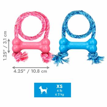 Іграшка для цуценят Kong Puppy Goodie Bone XS 10,8см колір в асортименті - купити, ціни на MasterZoo - фото 4