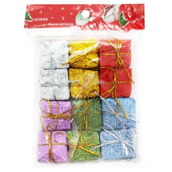 Gift Colorful Christmas Tree Decorations 2.8cm 12pcs - buy, prices for Tavria V - photo 1