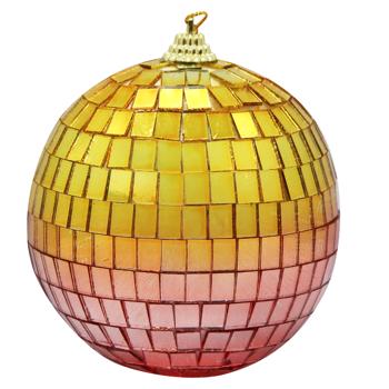 Koopman Mirror Christmas Ball 9.6cm Multi-Colored - buy, prices for Tavria V - photo 2