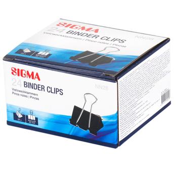 Sigma Black Binder 32mm 24pcs