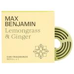 Запаска до автомобільного аромадиспенсера Max Benjamin Lemongrass and Ginger 1 шт