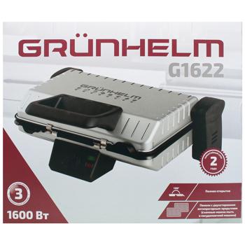 Гриль контактний Grunhelm G1622 - купити, ціни на Auchan - фото 3