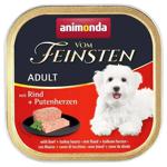 Animonda Vom Feinsten Wet Food with Beef and Turkey Hearts for Adult Dogs of All Breeds 150g