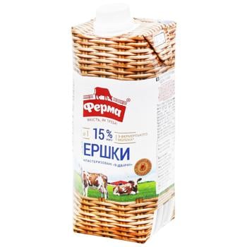 Ferma Selected UHT Cream 15% 505g - buy, prices for MegaMarket - photo 1