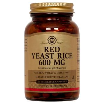 Solgar Red Yeast Rice 600mg 60 capsules