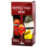 Martini Fiero Red Orange Vermouth 14.9% 0.75l + Schweppes Tonic 1l