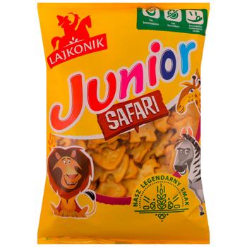 Крекер Lajkonik Сафарі 125г - купити, ціни на КОСМОС - фото 1