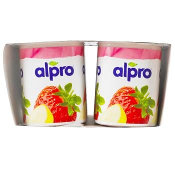 Alpro Strawberry-Banana-Peach-Pear Soy Product 4pcs*125g - buy, prices for - photo 4