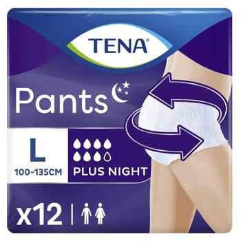 Подгузники Tena Pants Plus Night Large для взрослых 12шт - купить, цены на КОСМОС - фото 1