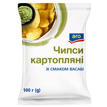 Aro Potato Chips with Wasabi Flavor 100g - buy, prices for METRO - photo 2