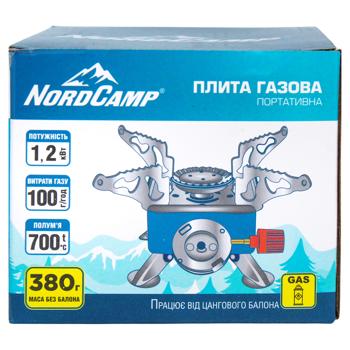 Плита газова NordCamp NC01100 портативна - купити, ціни на КОСМОС - фото 3