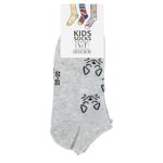 V&T Smiling Kittens Short Children's Socks s.20-22 Grey Melange