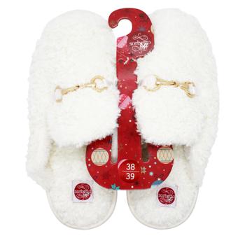 Тапочки домашние женские Siretessile Isira р.36-41 в ассортименте - купить, цены на NOVUS - фото 3