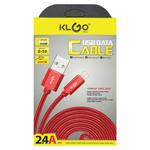 Кабель передачи данных Klgo USB-IOS 2м S-50 17488-12