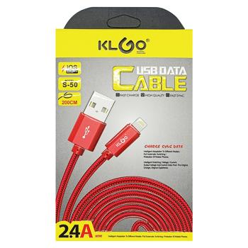 Klgo Data Cable USB-IOS 2m S-50 17488-12