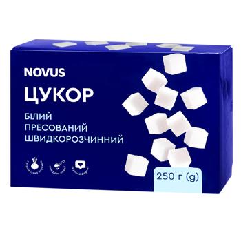 Цукор Novus пресований швидкорозчинний 250г - купити, ціни на Біотус - фото 1
