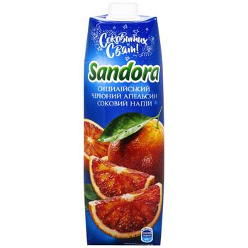 Sandora Sicilian Red Orange Juice Drink 0.95l - buy, prices for MegaMarket - photo 1