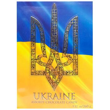 Набір цукерок сувенірний Україна 260г - купити, ціни на WINETIME - фото 2