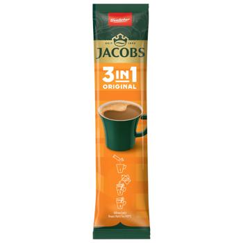 Jacobs Original 3in1 Coffee Drink 12g - buy, prices for Epicentr FOOD - photo 1