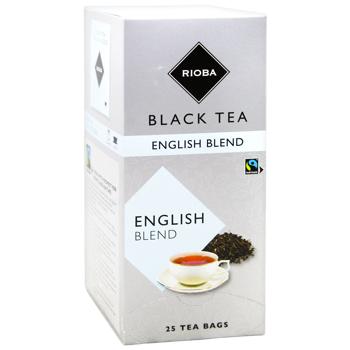 Чай черный Rioba English Blend 1,5г*25шт - купить, цены на - фото 2
